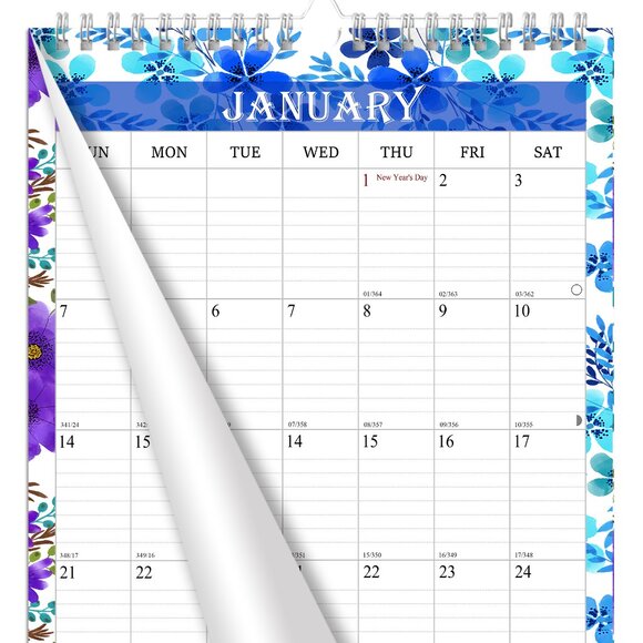 VogueV Wall Calendar 2025, JANUARY. 2025 To DECEMBER. 2025, Vertical